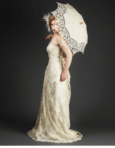 Bride Wearing Till The End Of Time Wedding Dress
