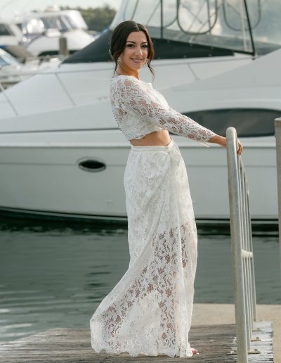 Vellos Wedding Dress - Sea Breeze